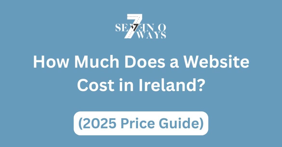 how much does a website cost in ireland