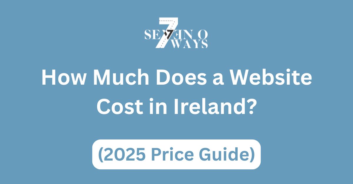 how much does a website cost in ireland